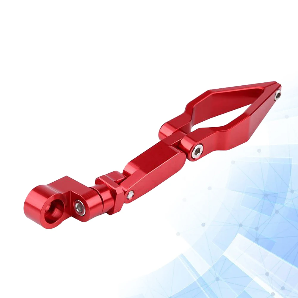 

Motorcycle Brake Line Clamp Foldable Fuel Pipe Fixing Clip Smooth Edge Auto Repair Pliers Red Durable Aluminum Alloy Tool For