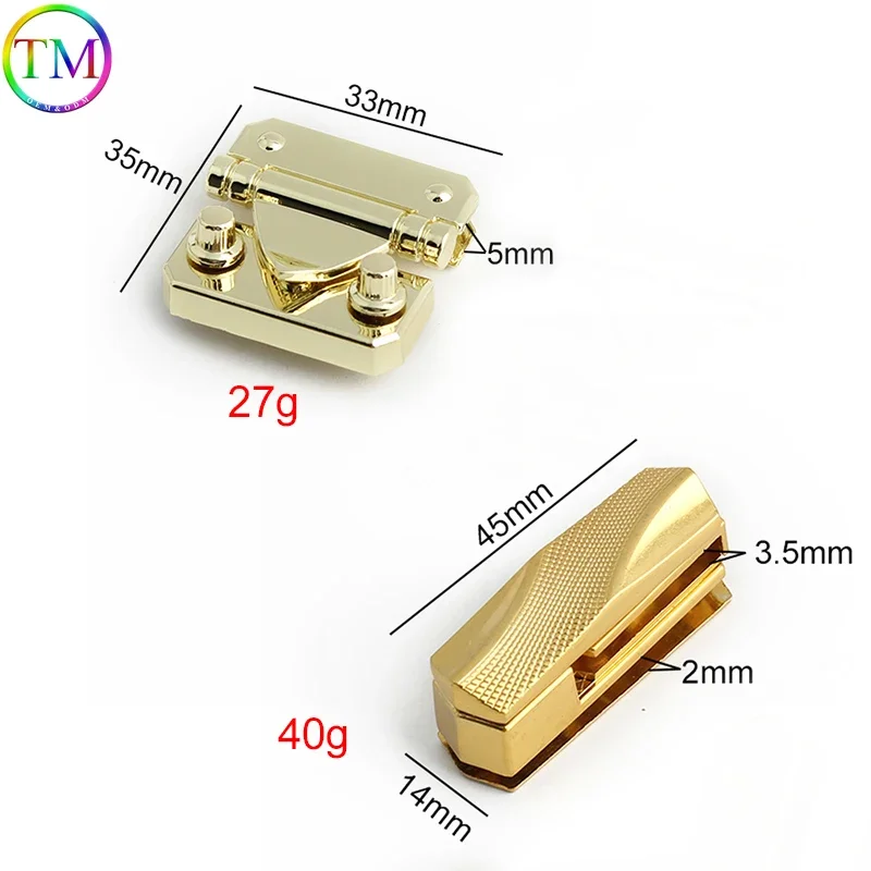 Moon,Cat Shape Metal Push Lock Clasp Press Locks per Leather Craft Women borse a tracolla borsa Twist Turn Lock accessori fai da te