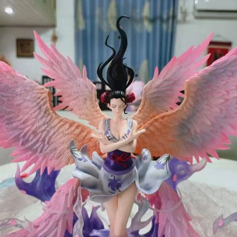 

Tianhui - Angel Six-Winged Robin, One Piece Anime Peripheral, GK Figure Decoration, Scene Desk Decoration Statue Gift