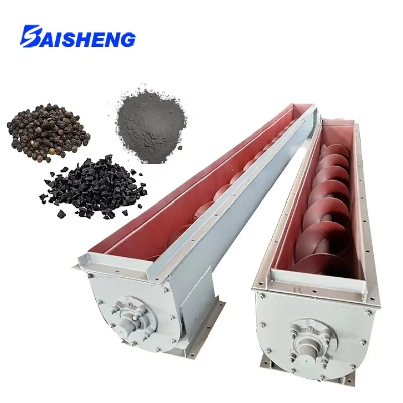 

Недорогой гибкий шнековый конвейер для древесной стружки, U-образный шнековый конвейер для пеллет и цемента