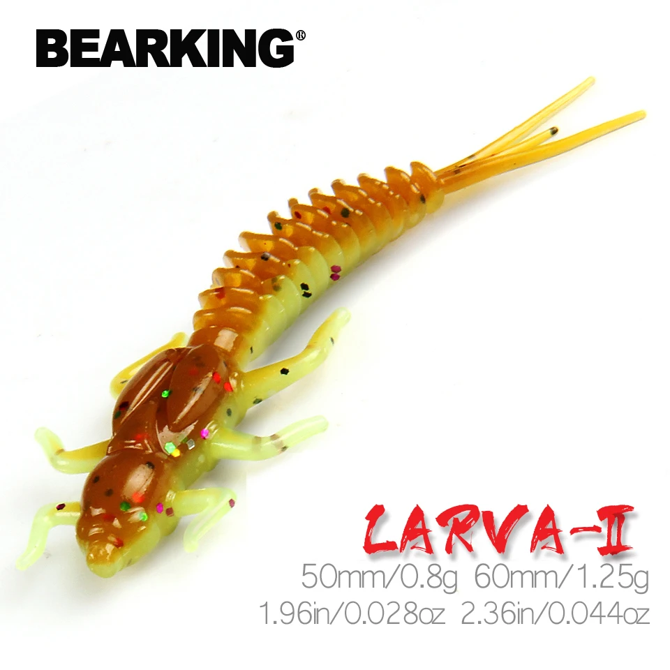 Soft Larva Fish Baits 50mm 60mm