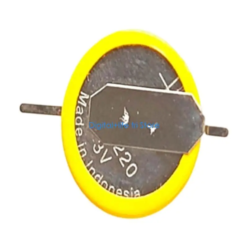 E06D Rechargeable 3V ML1220 Lithium Button Cell Battery With Solder Tab For Industrial Control Devices And Circuit Board