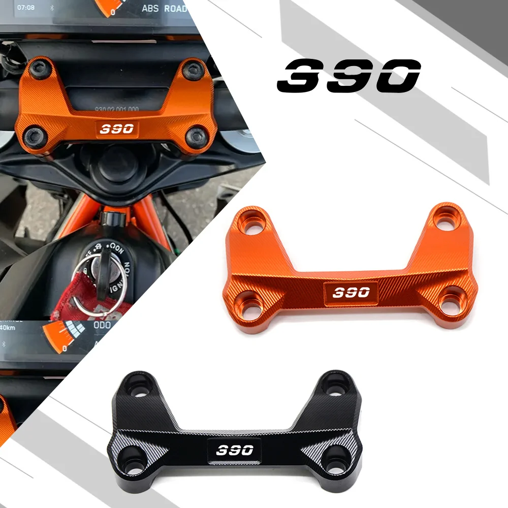 DUKE390 DUKE200 DUKE125 Motorcycle Handlebar Risers Top Cover Bar Riser Clamp Mount Holder For DUKE 125 200 390 2006 - 2025