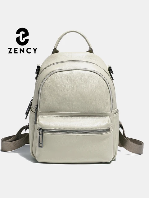 Zency Genuine Leather Backpack Zency Fashion Genuine Leather Genuine Leather Aliexpress