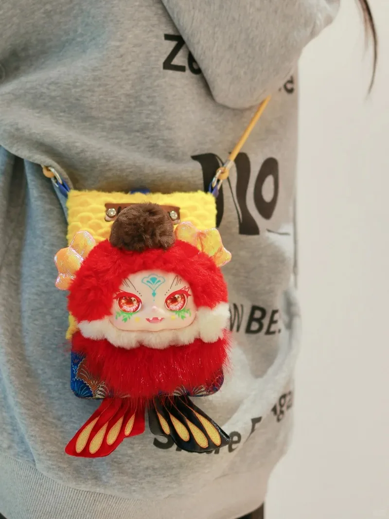 Genuino Kimmon Travel Cute Pet Surprise Blind Box Borsa a tracolla in peluche Moda Kawaii Zaino Decorazioni per borse Regali misteriosi per ragazze