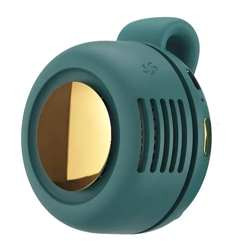 Portable Mini Belt Fan, Small Whirlwind Clip, Lightweight And Quiet - Perfect For Waist Or Neck Use In Office, Gym-A54Q