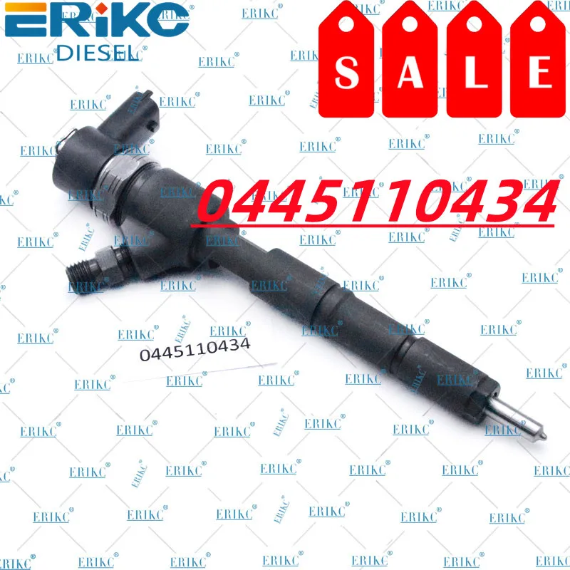 

ERIKC Auto Diesel Part Injector 0445110434 Sprayers Diesel Injectors 0 445 110 434 Fuel Injection Nozzle 0445 110 434