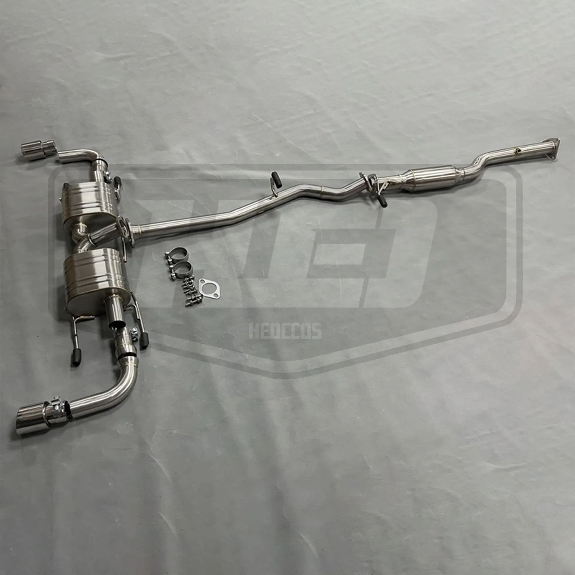 Układ wydechowy Catback HEO ze stali nierdzewnej do Mazda RX8 2008+