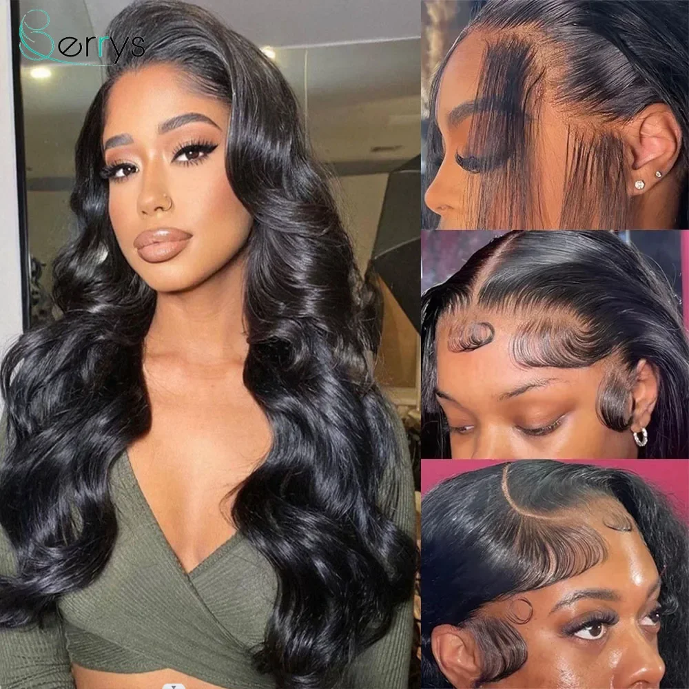 

Body Wave 13x4/13x6 HD Lace Front Human Hair Wigs 250% Pre Plucked 5x5 HD Lace Closure Glueless Human Hair Wigs For Black Women