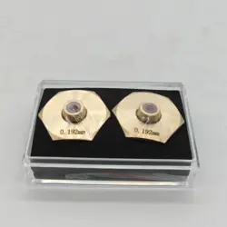 EDM Parts Molybdenum Ruby Guide Ø0.192mm Ø0.195mm(Ruby Type) for Medium Speed Wire Cutting Machines 2PC