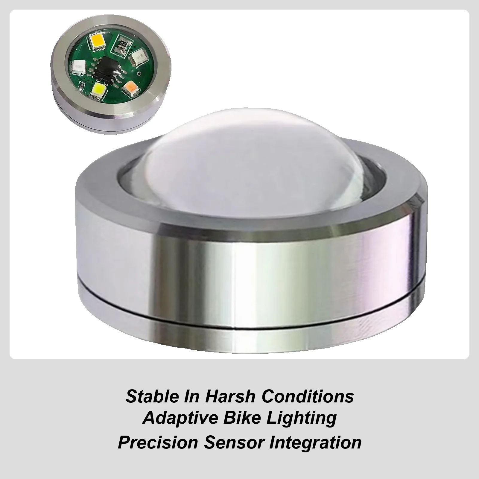 

Flashing Lights For Bikes Colorful Waterproof LED Cycling Supplies Anti-Collision Light Intelligent Vibration Activation For