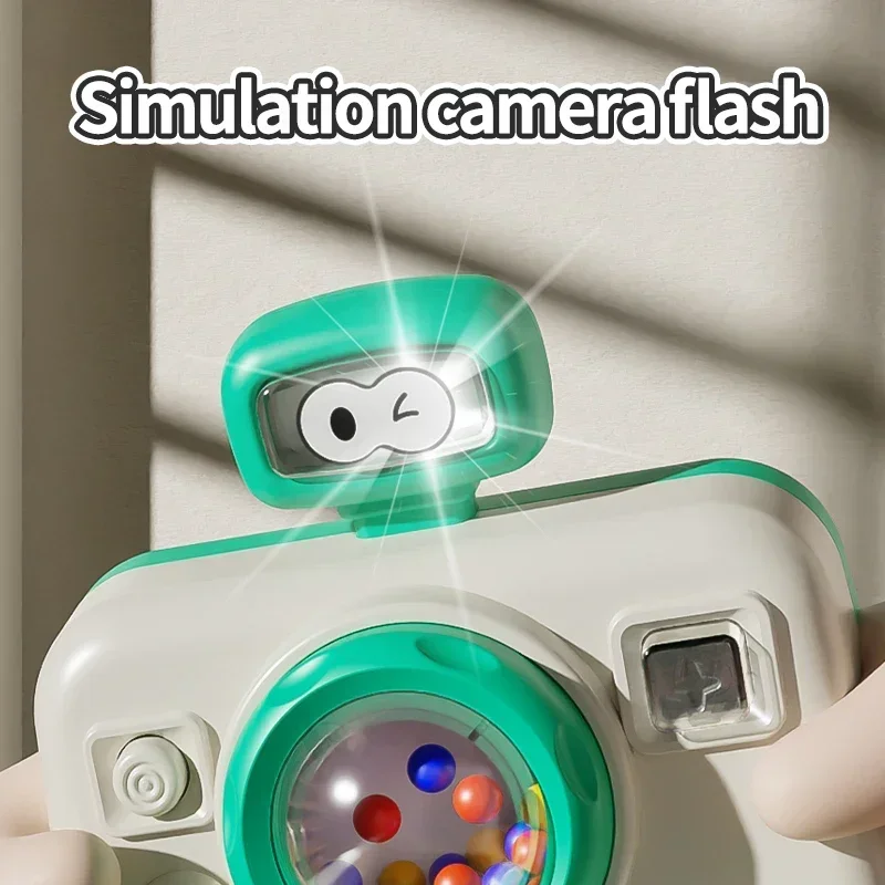 ألعاب كاميرا ألغاز الأطفال محاكاة بيانو متعدد الوظائف مع ألعاب تعليمية موسيقية خفيفة للأطفال الصغار ألعاب مونتيسوري هدية لحديثي الولادة