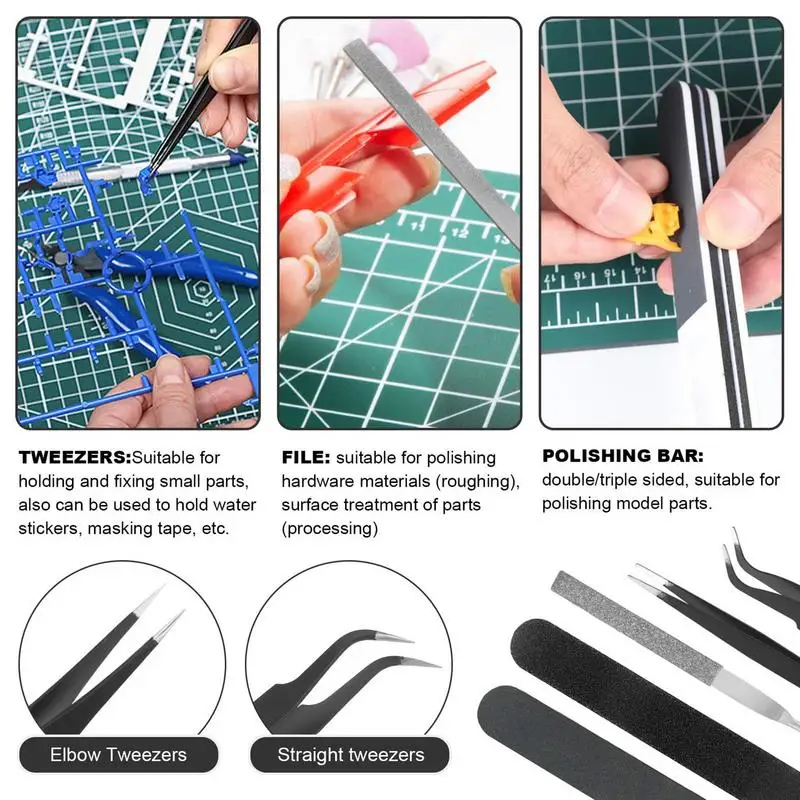 11pcs 3D Printer Tool Kit Engraving Knife Carving Tool DIY 3D Printer Part 3D Model File Cutter Scraper Material Removal Tools