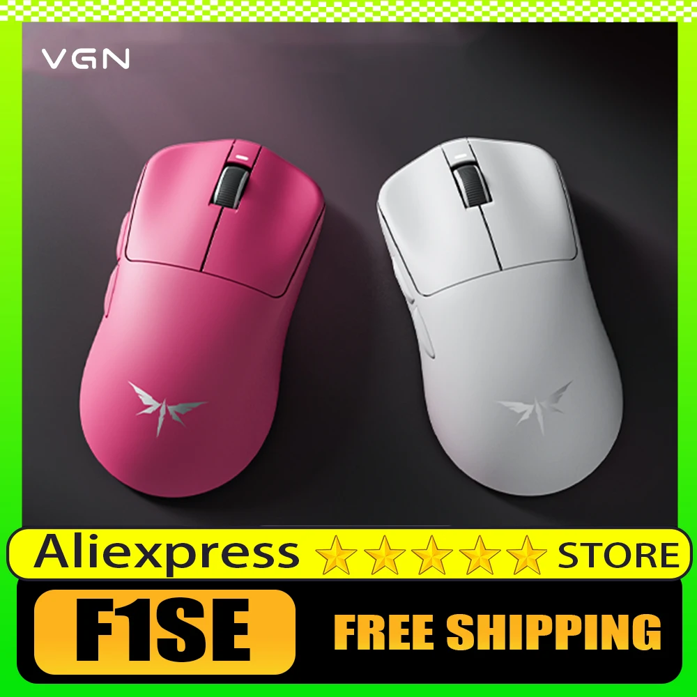 vgn-dragonfly-f1-se-gaming-mouse-24gwireless-tri-mode-paw3311-lightweight-57g-customized-ergonomic-e-sports-gaming-office-mouse