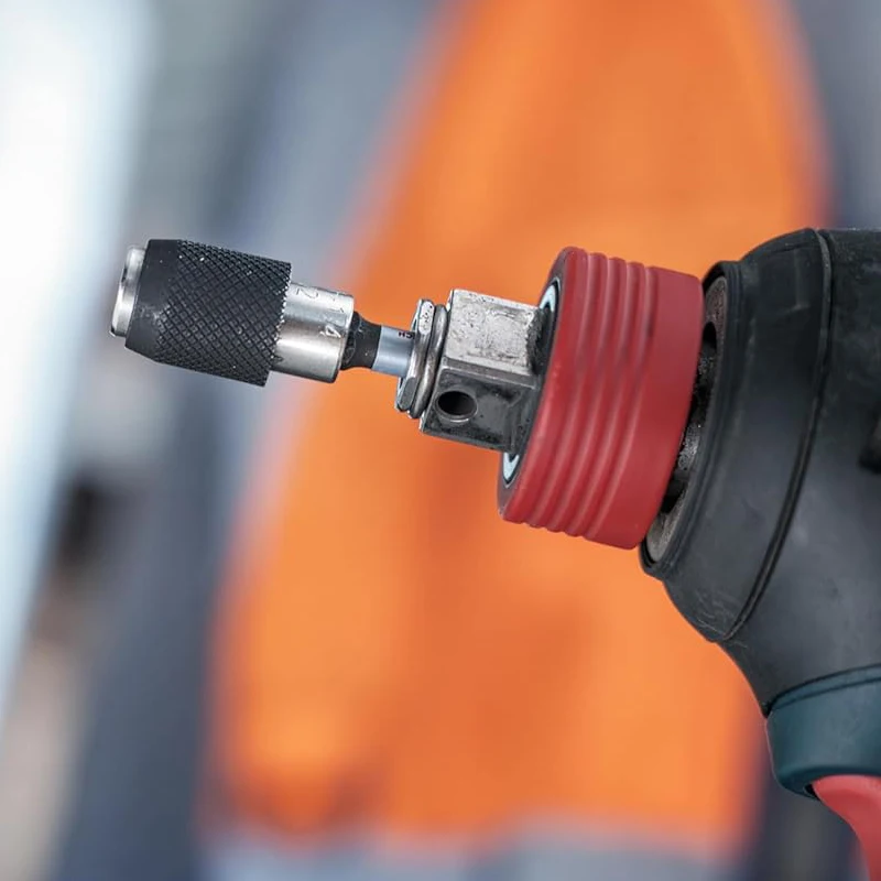 BOSCH 2608522320 PRO حامل بت التأثير التغيير السريع 60 مم 1/4 بوصة عرافة عرقوب اختيار انقر صلابة عالية دائم أداة مرفق #4