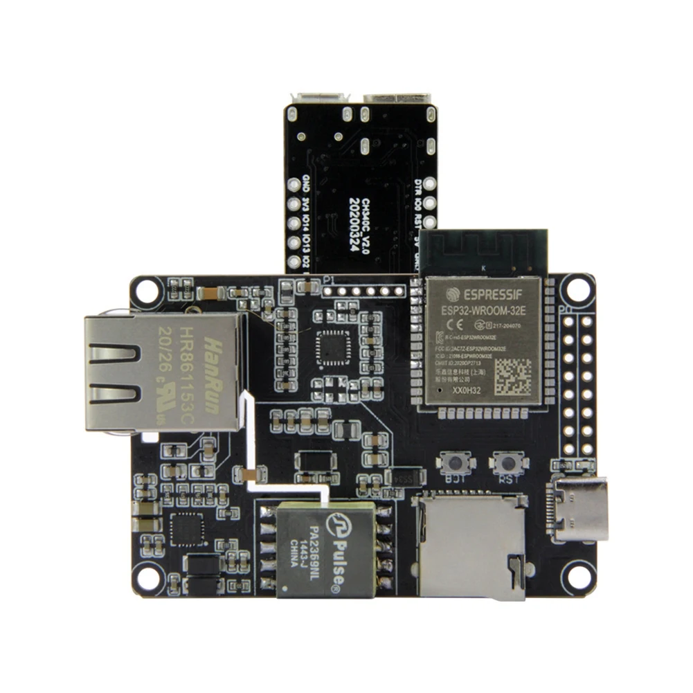 

Адаптер Ethernet T-Internet-POE ESP32, макетная плата LAN8720A, модуль расширения погрузчика (комплект T-Интернет-POE)