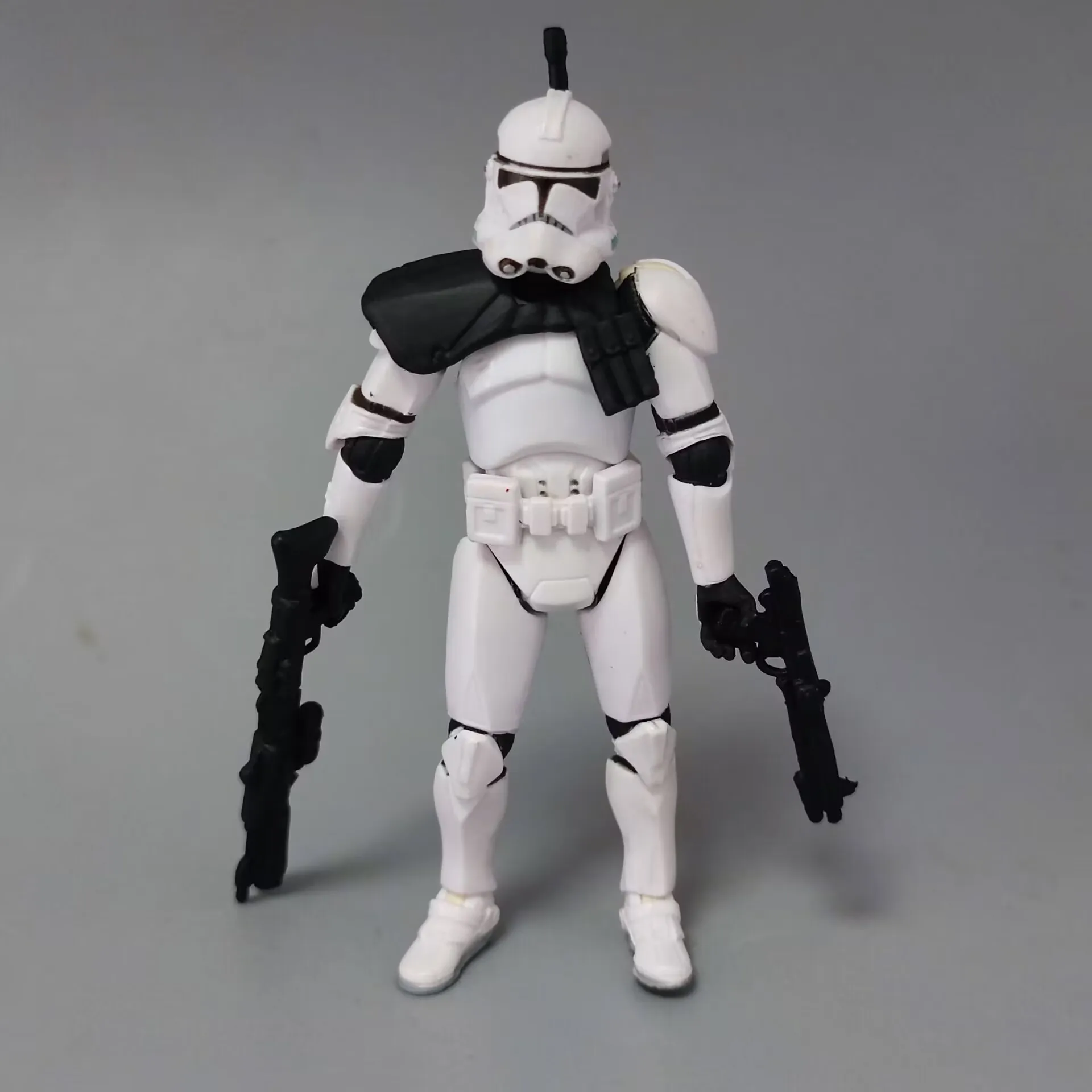 Lot Star Wars Plain White Clone Trooper Officer 3.75