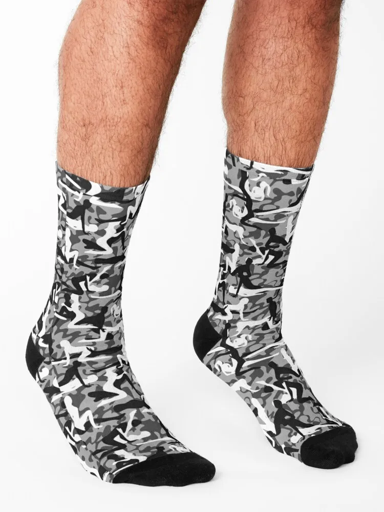 Camouflage Kamasutra Socks sports and leisure Climbing Socks Men's Women's