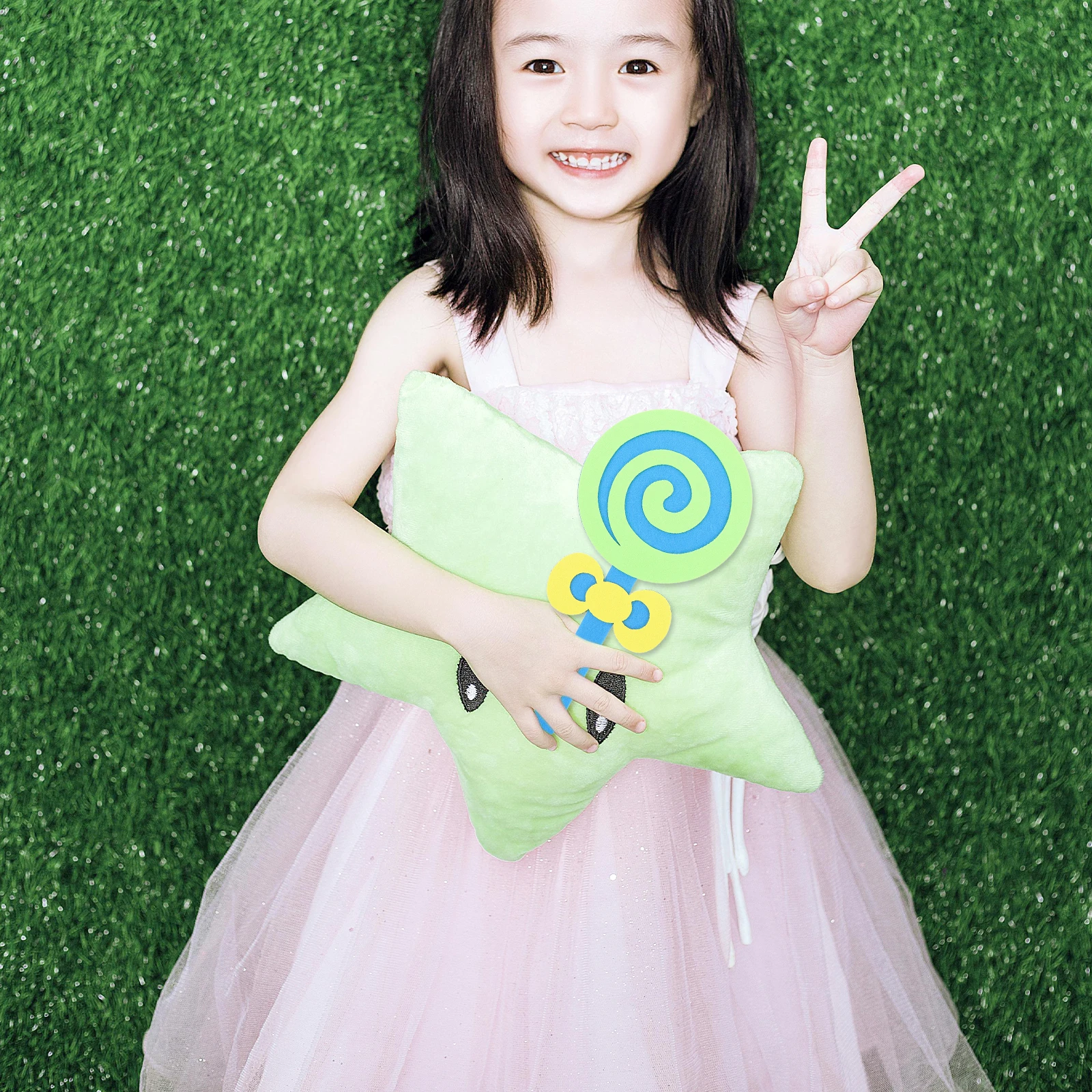 

Candy Children's Performance Props Fake Lollipop Ornaments Accessories Decoration Green Large Baby