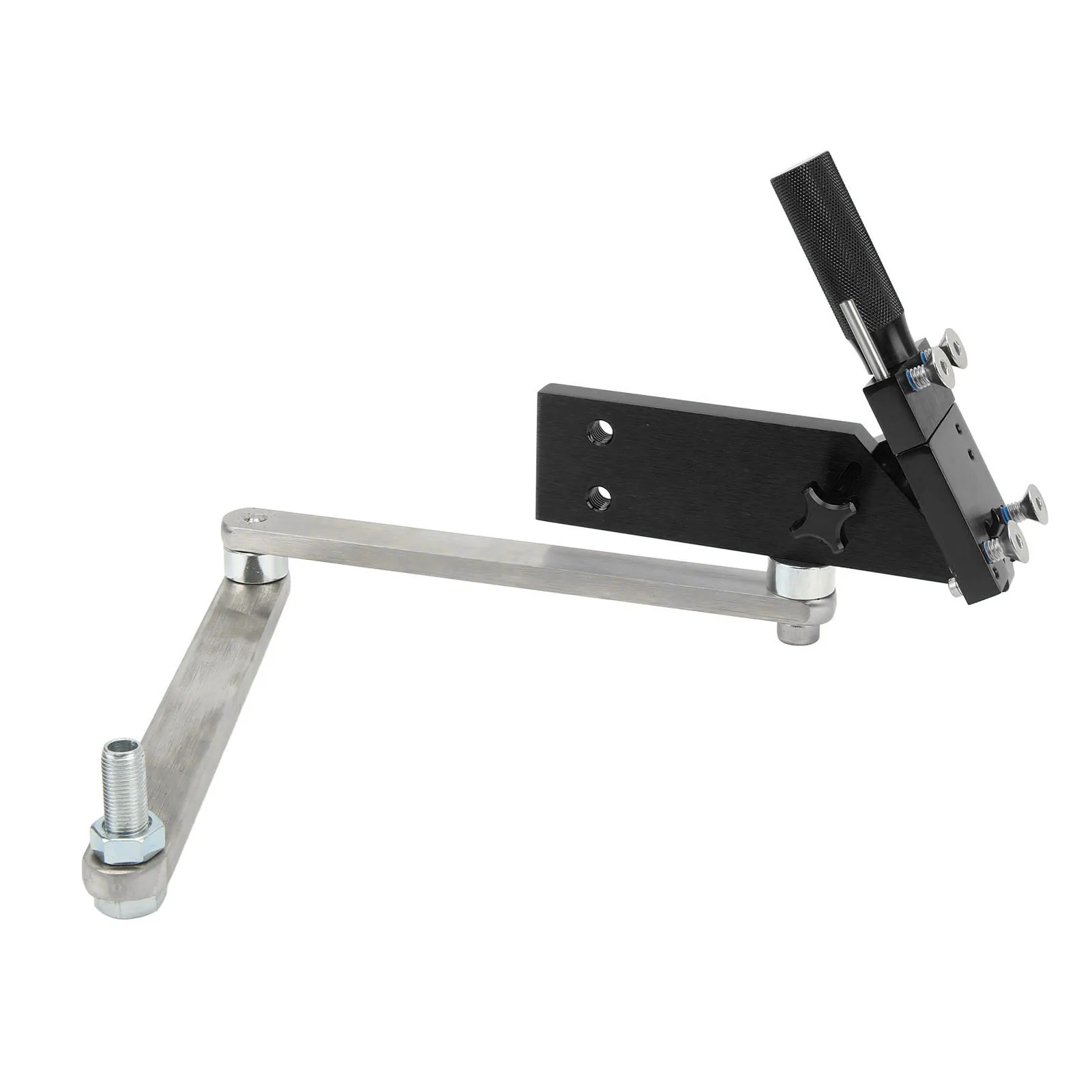 

Iron Mower Blade Sharpener Grinder 15°-45° Adjustable, Model 5005, Carbon Steel Rust-Resistant Manual Tool for Lawn Mower Blades