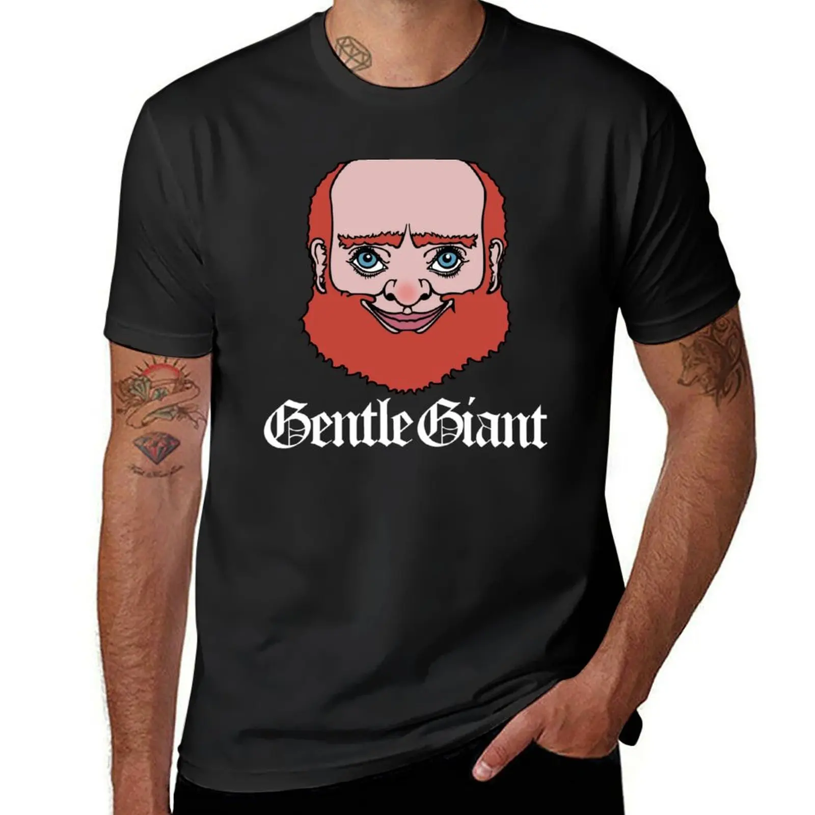 Gentle Giant T-Shirt oversized graphics mens t shirt