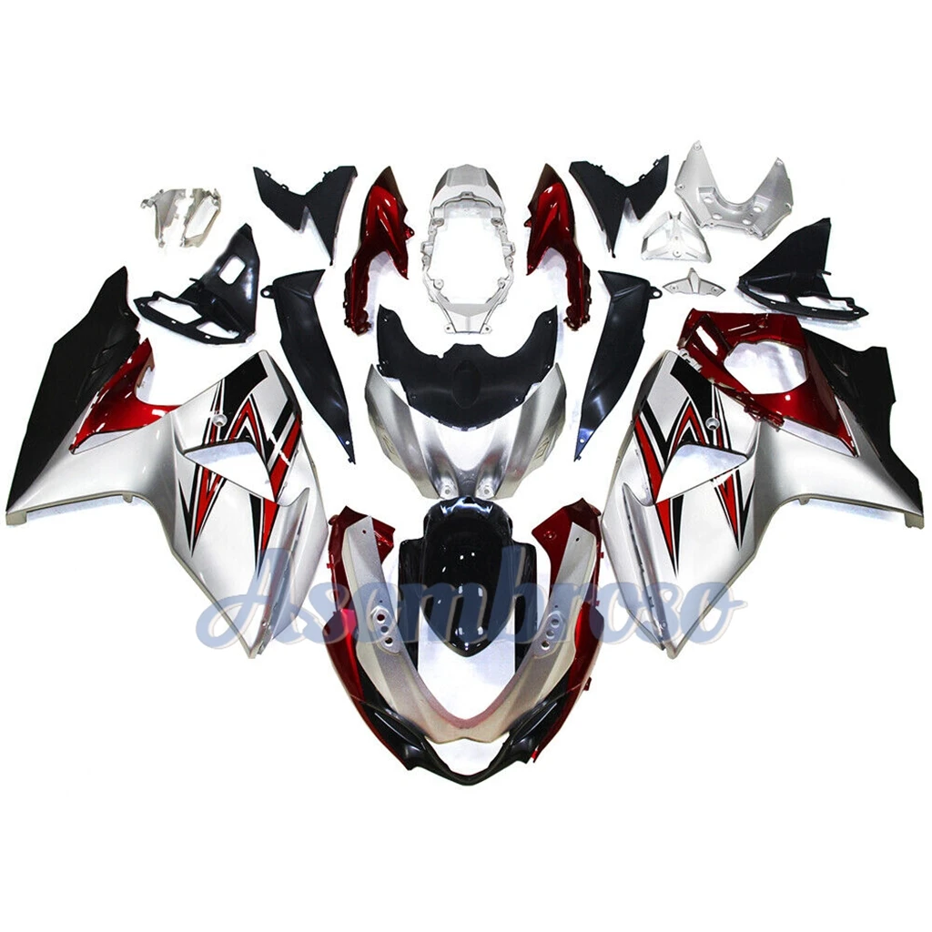 Carrosserie moulée par Injection ABS pour GSXR 1000 2009 2010 2011 2012 2013 2014 2015 2016 GSXR1000 09-16 carénages de rechange