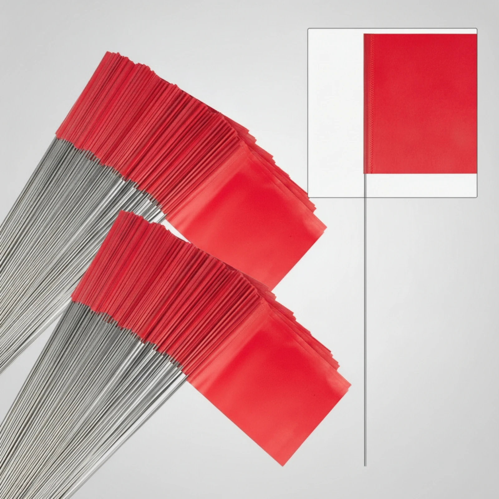 50-pieces-marking-flag-with-steel-wire-pole-outdoor-marking-flags-with-steel-wire-staffs-lawn-flag-with-metal-stake-versatile