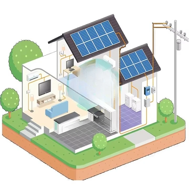 30kW 50KW On/Off Grid Solar PV Panel Home Energy Storage System with Pure Sine Wave Inverter and Lithium Ion Battery