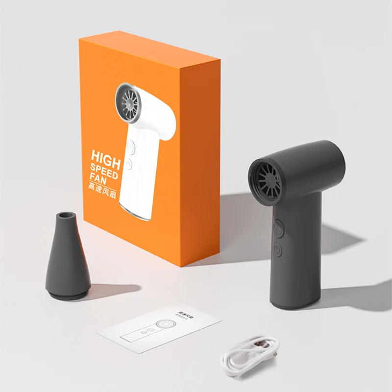 منفضة هواء توربو جيت لاسلكية محمولة 100000 RPM منفضة الهواء الكهربائية مروحة العنف الصغيرة لمجفف السيارة وتنظيفها