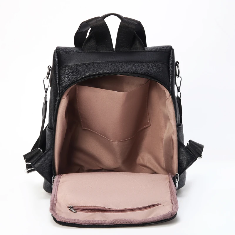 2024 Fashion High Quality Women Oxford Waterproof Backpack Large Capacity Ladies Brand Travel Handbags Anti Theft School Bags