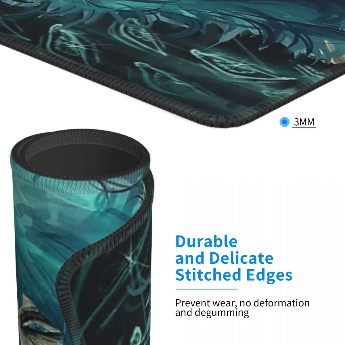 Sally face jogo anime sf horror sal pescador mouse pad teclado de computador tapete de mesa de jogos tapetes de mesa de escritório