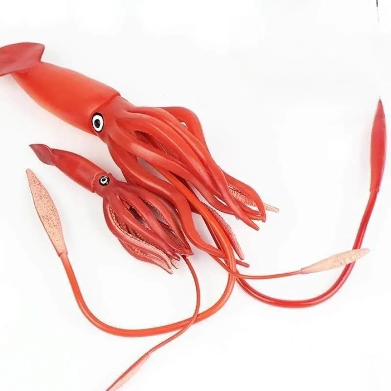 Octopus Marine Toy Model Birthday Gift Animal Squid Biological Simulation Doll for Boys Underwater King Realistic Toy Model