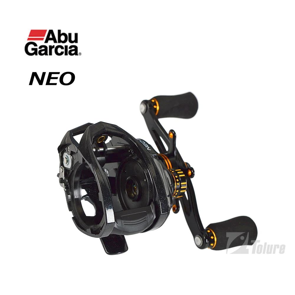 ABU GARCIA 2023 Original NEO F7/F8 Baitcasting Fishing Reel 7.3/8.1:1Maxdrag 7kg Double Spool Unloading Alarm System EXD Design