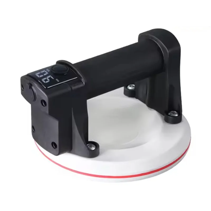 

RMWIN-Smart Display 6Inch Electric Vacuum Suction Cup 200KG Load Heavy Duty Tile Glass Lifter 2000Mah Battery With Box Storage