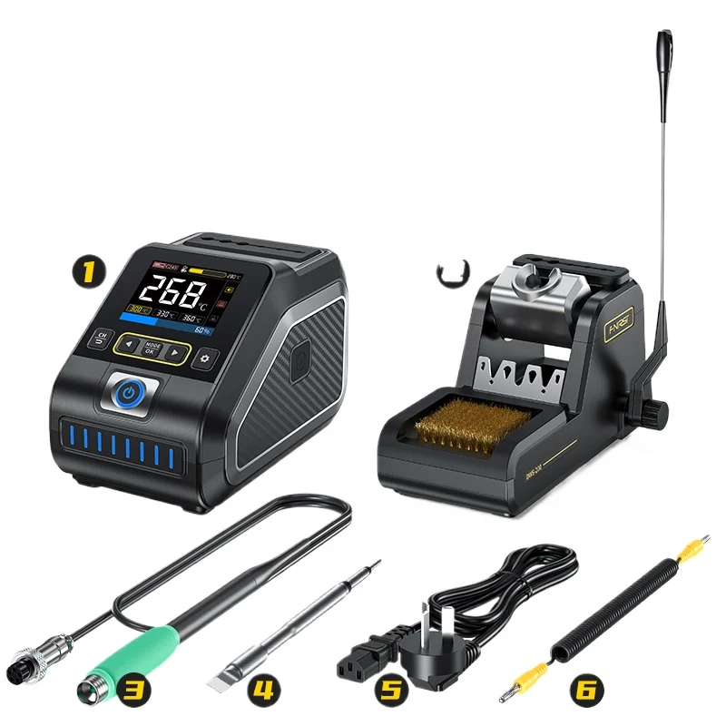 

Intelligent constant temperature welding table maintenance electric soldering iron peak power 200W ultra-high performance