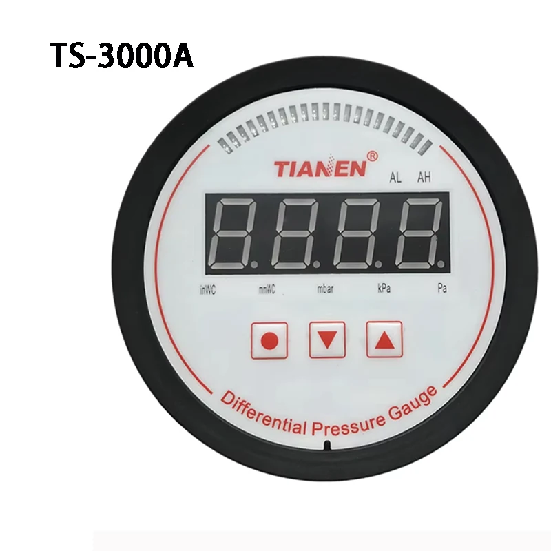TS-3000A Digital Differential Pressure Gauge With Pressure Transmitter Equipped With Imported Sensors