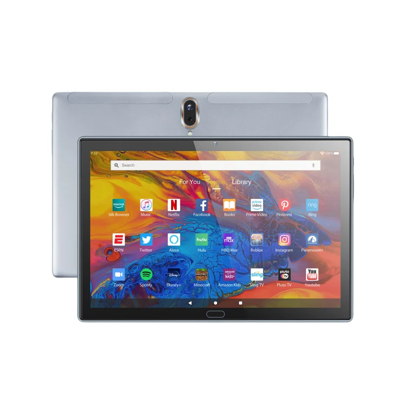

Mini tablet computer, 10-inch Android 10.0 quad-core central processing unit IPS high-definition display, 5MP, 2GB memory