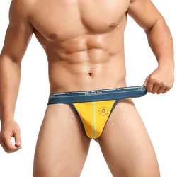 Men's Underwear Asian Style Thong Stylish U Convex Pouch Mens Cotton Jockstrap Men Pants Sexy Triangle Thongs