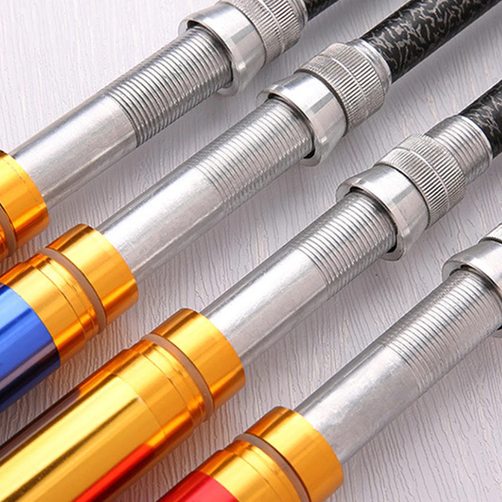 Mini Fishing Rod Fishing Rod 24*2.2*2.2cm Black Blue Brand New Colorfast Enhanced Version FRP Gold High Quality