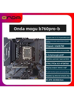 The Onda Mogu B760PRO-B b760 motherboard can run 12,600KF to 14,600KF cpus with enhanced power supply