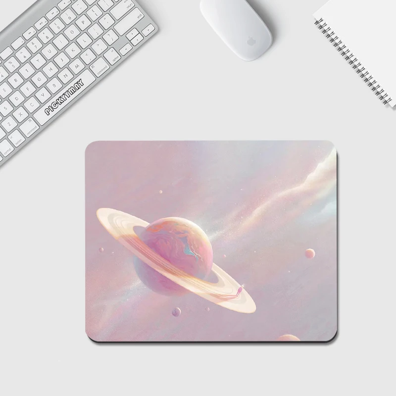 

Art Design XS Mouse Pad High Quality Small Desk Mat Rubber Laptop Mousepad 18x22cm Moon Mouse Mat Design Desk Pad