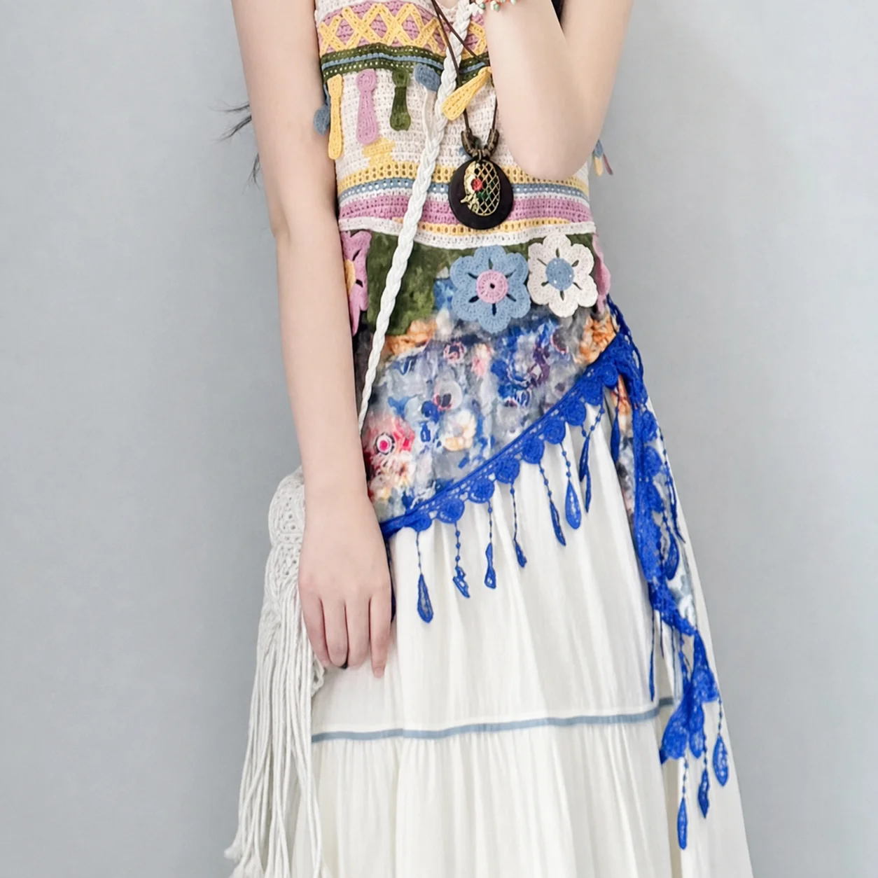 Kanten bloemenkummerband Bohee - Winter Ethnic Fashion For Women recensie en prijs