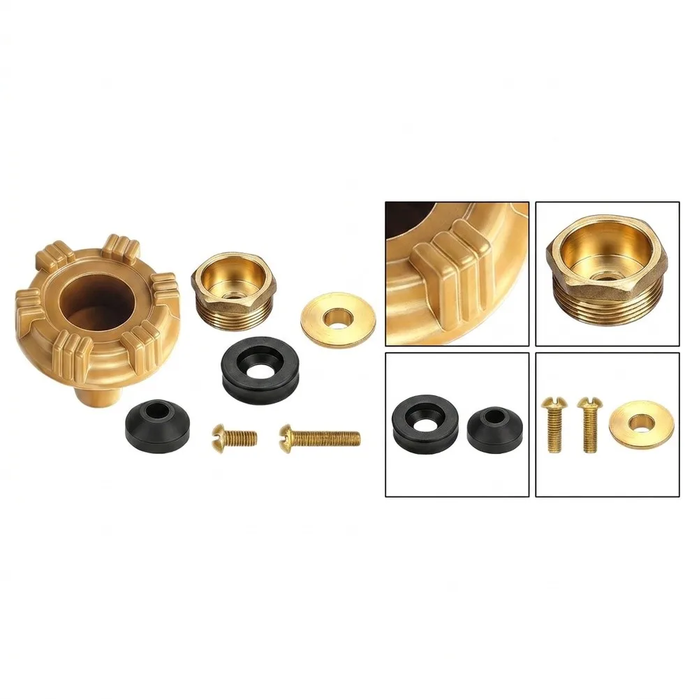 Brass Handle Repair Kit for Frost-Free Wall Hydrants Compatible with Model 14 and Model 18 Outdoor Water Spigots and Hydrants