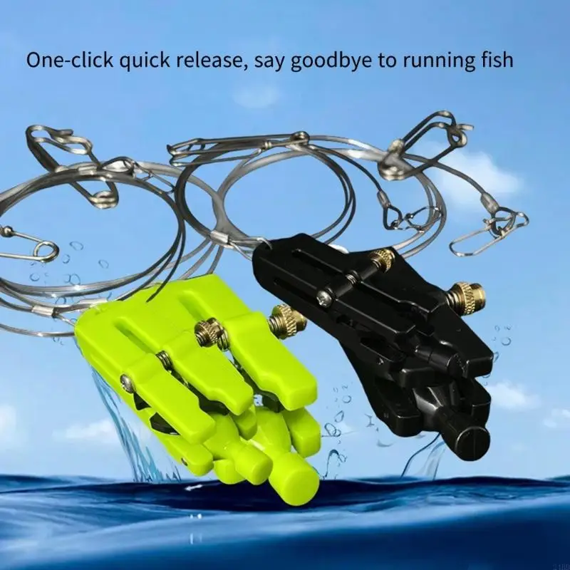 

Fishing Line Release Clip Anti Entanglement Easy Installation for Outdoor Fishing Enthusiasts 24BD