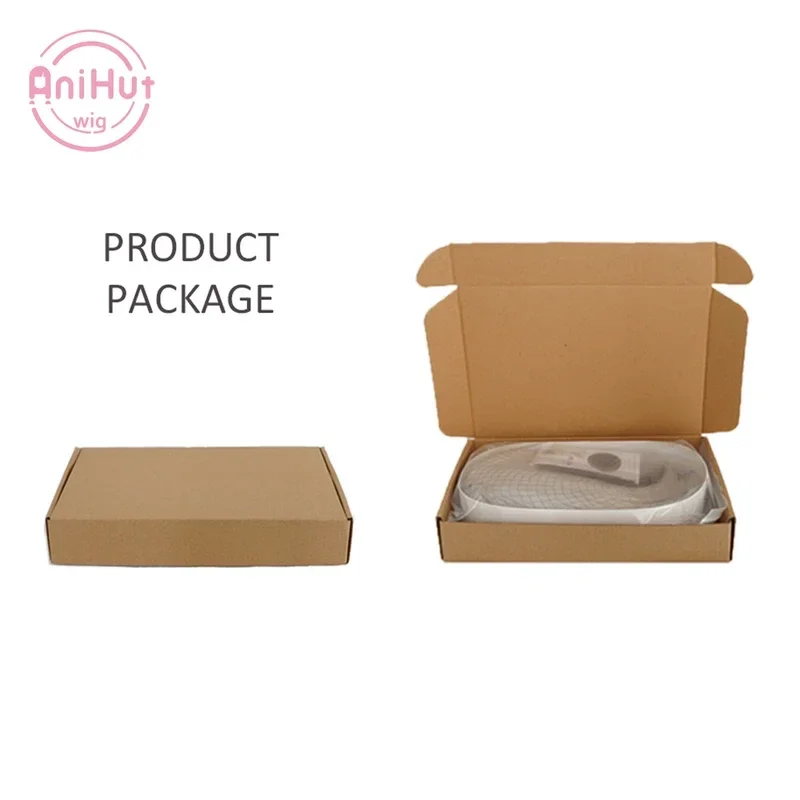 【AniHut】 شعر مستعار Ushio Noa باللون الأزرق الفاتح، أرشيف أزرق، شعر صناعي مقاوم للحرارة، شعر Ushio Noa Cosplay