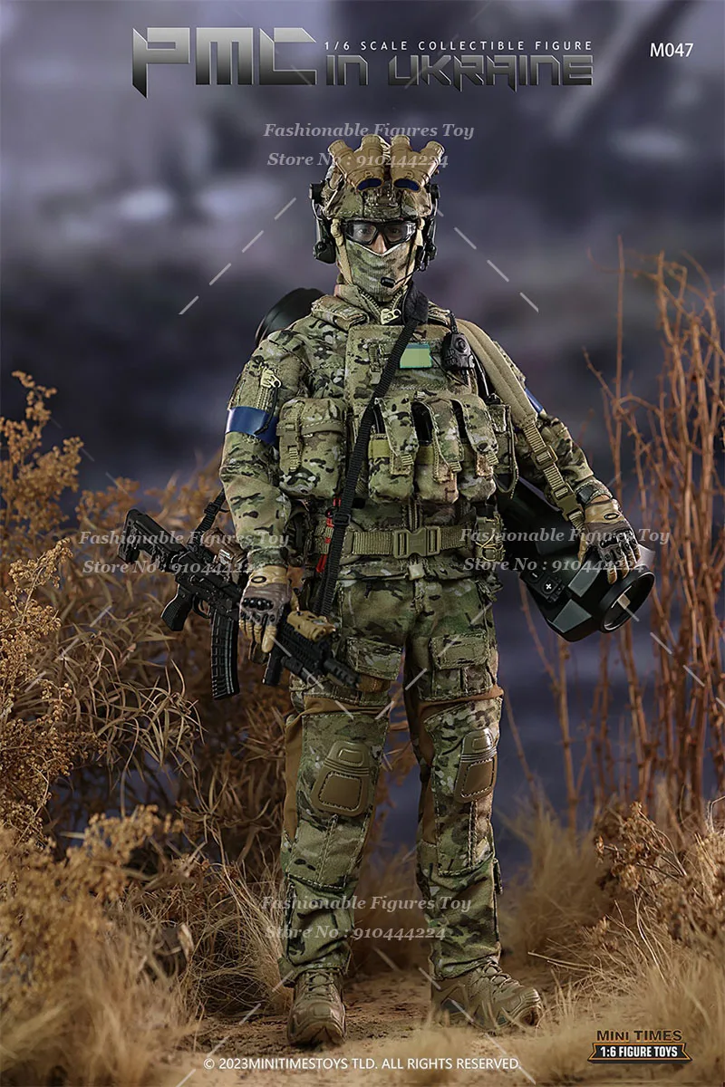 ミニタイムズおもちゃ 1/6 男性兵士 PMC ウクライナフルセット 12 インチアクションフィギュアモデル軍事コレクタブル人形 M047