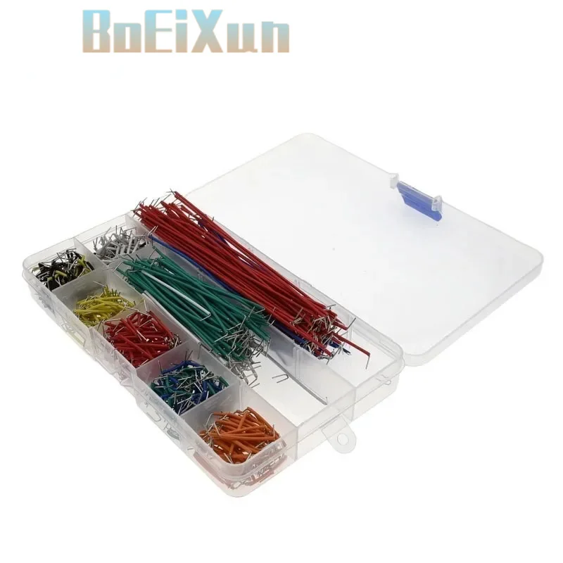 65/140/560/840Pcs/Box Solderless Breadboard Jumper Wires U Shape Breadboard Jumper Cable Wire Kit for DIY Arduino Breadboard