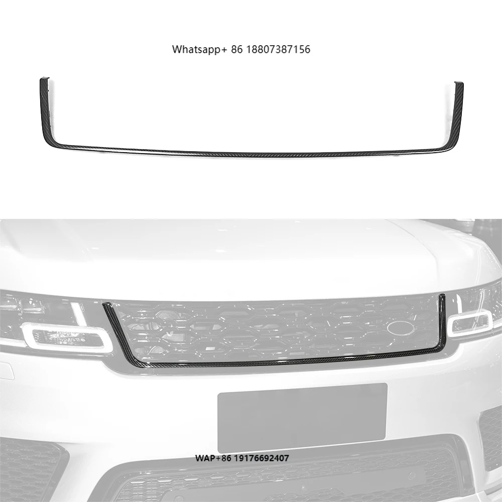

Dry Carbon Fiber Grille Trim Strip forRange Rover Sport 2018-2022 Exterior Accessories