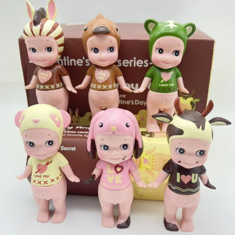 חדש סוני אנג 'ל מיני figuhe שוקולד מלאך הפתעה עיוורת תיבת משחק צעצוע ריפוי בובה מזל קמע