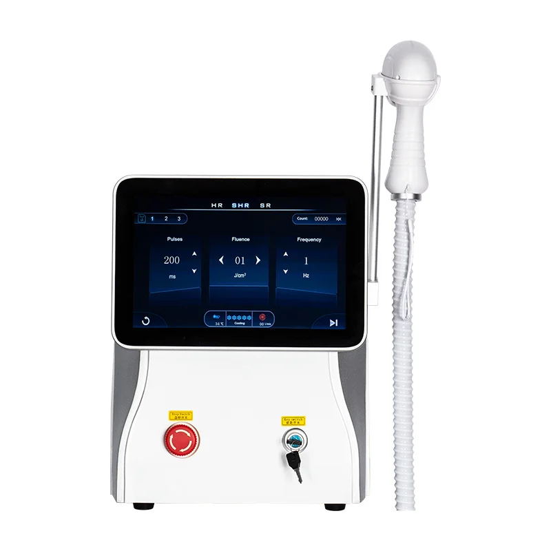 4000W 808 Alexandrite Hair Removal Laser Diode Machine Ice Platinum Body Face Underarm Cooling Head Permanent Painless Epilato